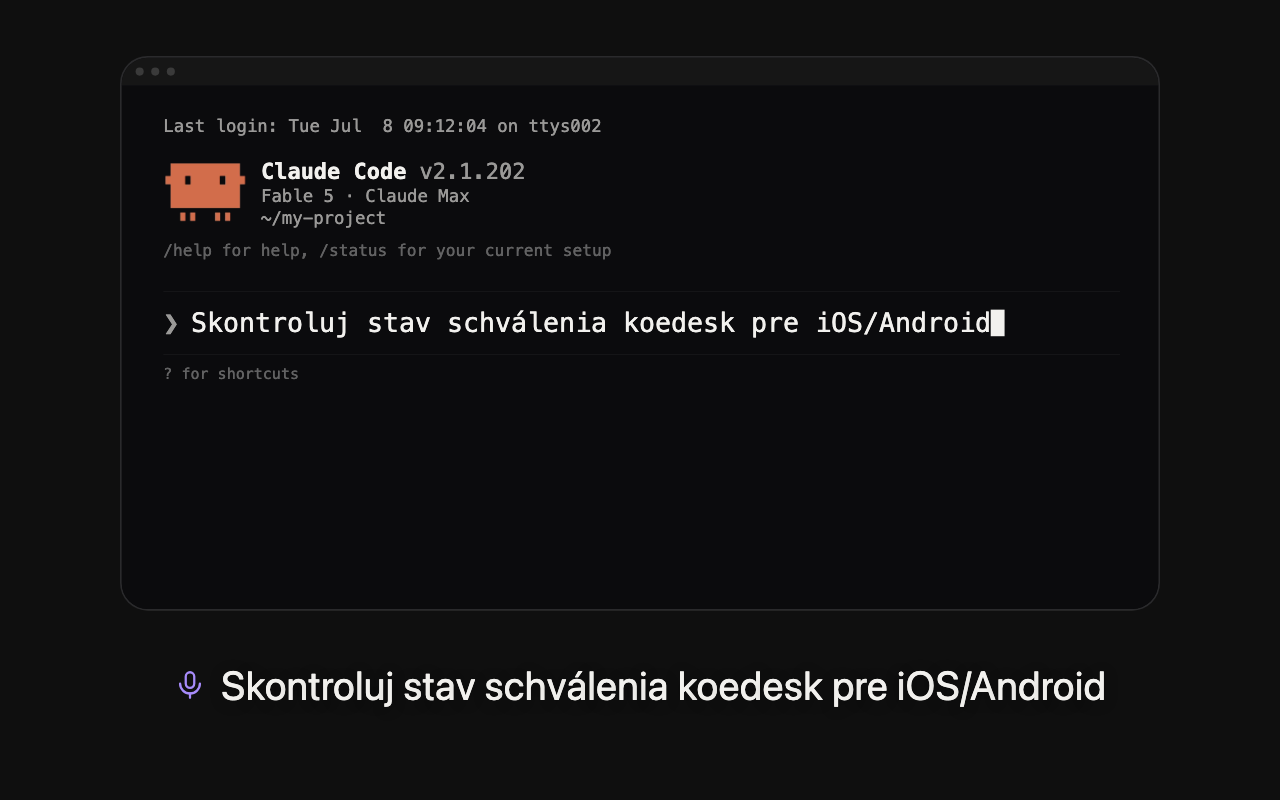Základné ovládanie