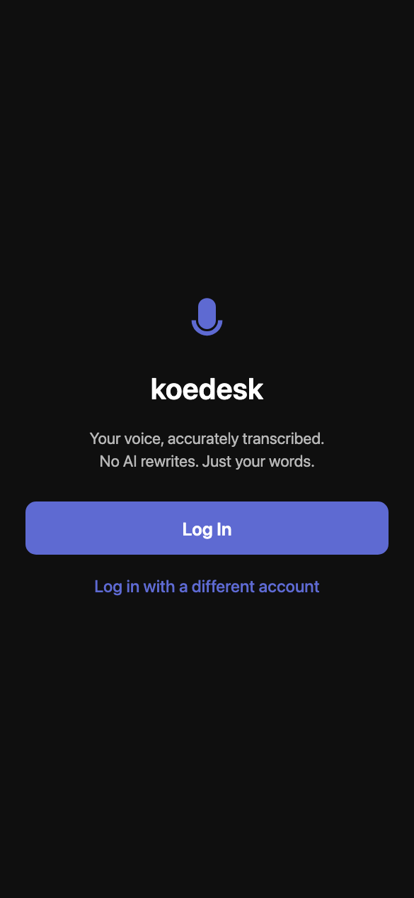 Log In